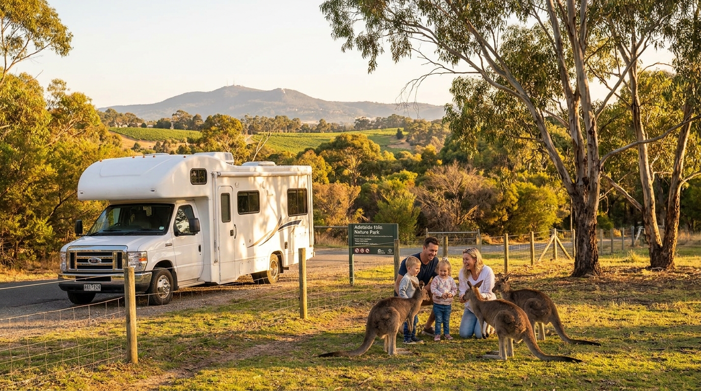 Family RV Itinerary in Adelaide - Kid-Friendly Routes 2026